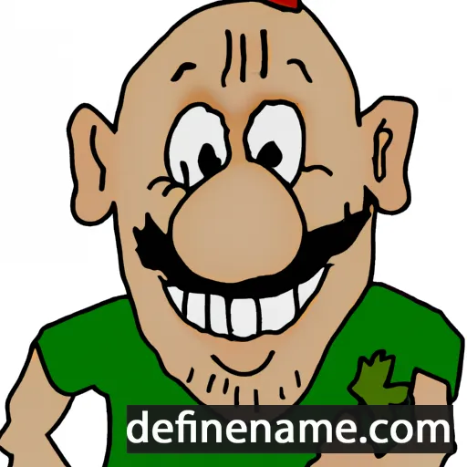 cartoon of the name Melpatrikr