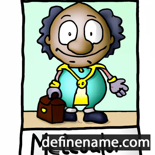 cartoon of the name Melquior