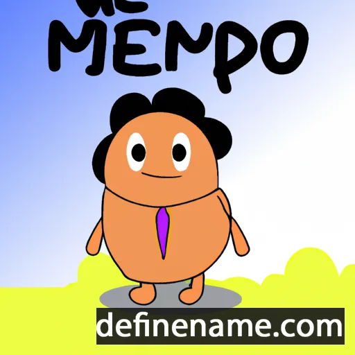 cartoon of the name Menipo