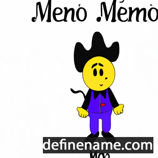 Meño cartoon