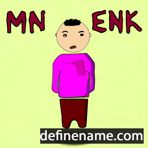 cartoon of the name Menkar