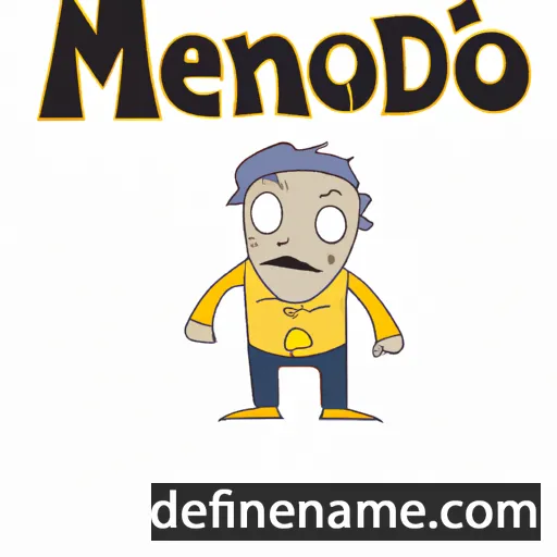 cartoon of the name Menodoro