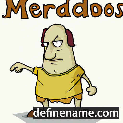 Menodoros cartoon