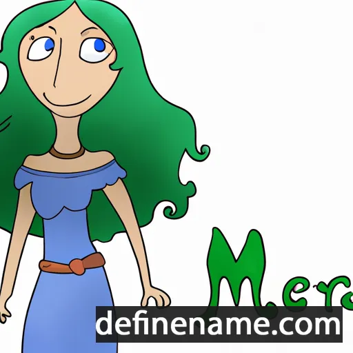 cartoon of the name Mera