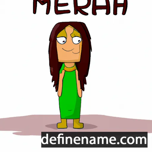 Merahi cartoon