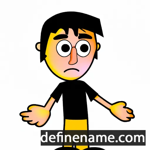 cartoon of the name Meran