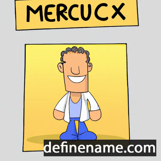 cartoon of the name Merceaux