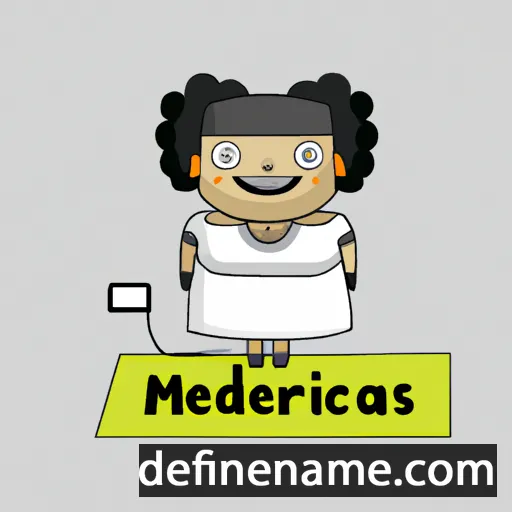 cartoon of the name Merceditas