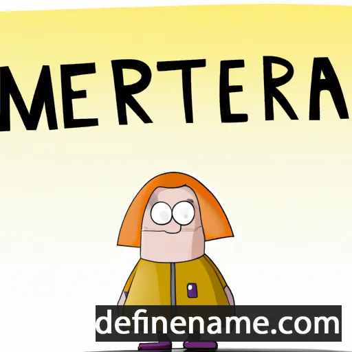 Mereta cartoon