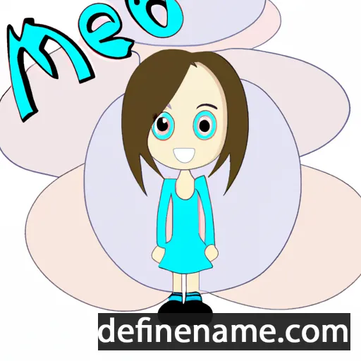 cartoon of the name Meri