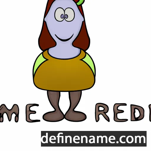 cartoon of the name Merilde