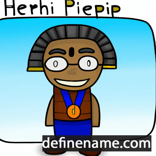 Meritptah cartoon