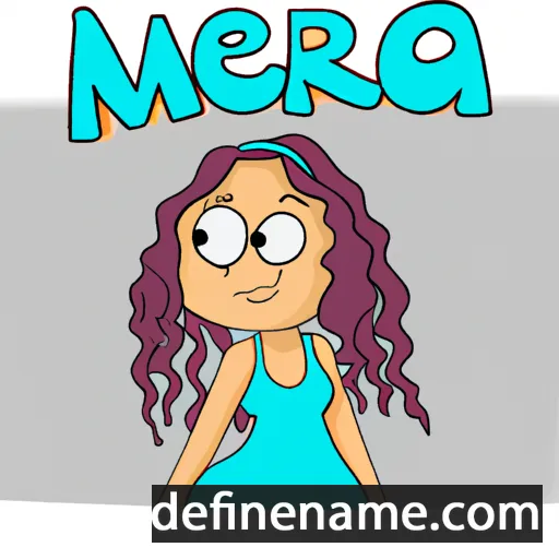 Merjá cartoon