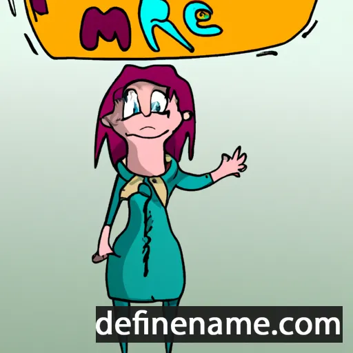 Merje cartoon