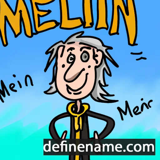 cartoon of the name Merlin