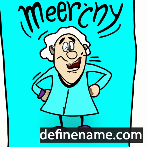 cartoon of the name Merlyn