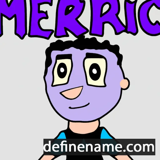 cartoon of the name Merric