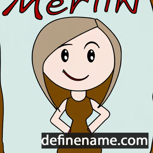 Merrin cartoon