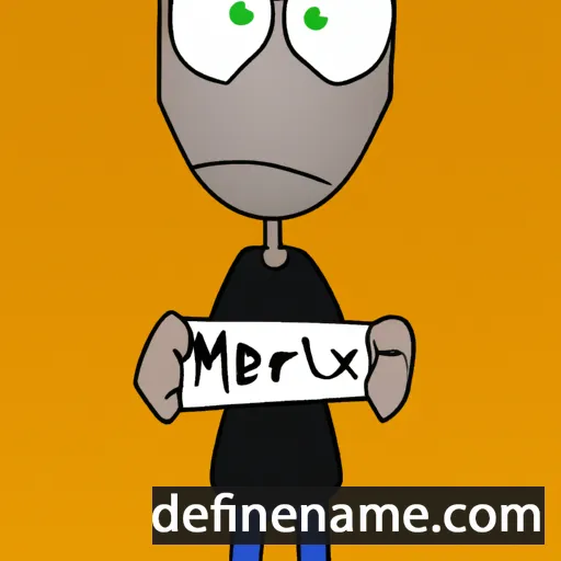 Merrix cartoon