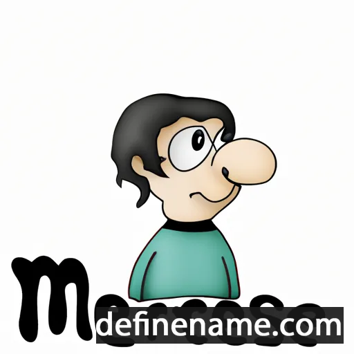 cartoon of the name Merse