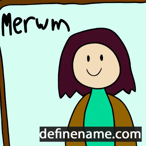 Merwenn cartoon