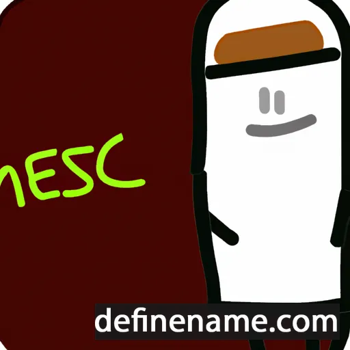 Mesac cartoon