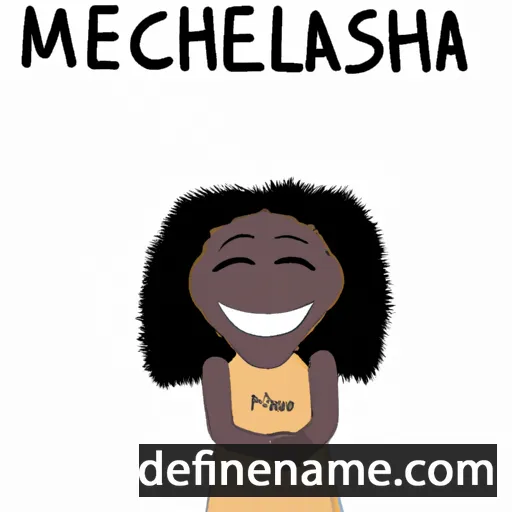 cartoon of the name Meshelemiah