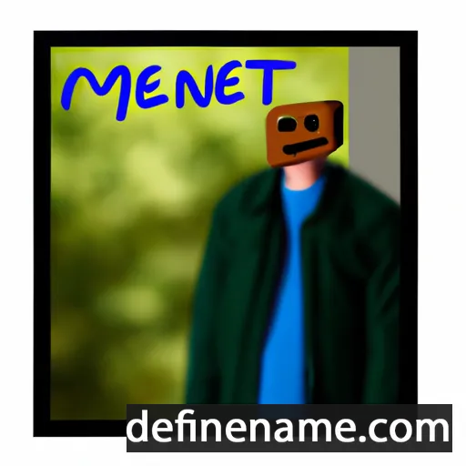 cartoon of the name Metjen