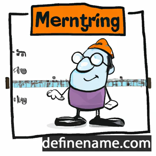 Metring cartoon