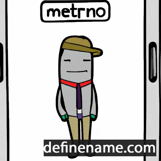 Metro cartoon