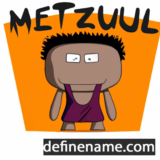 cartoon of the name Metuzalém