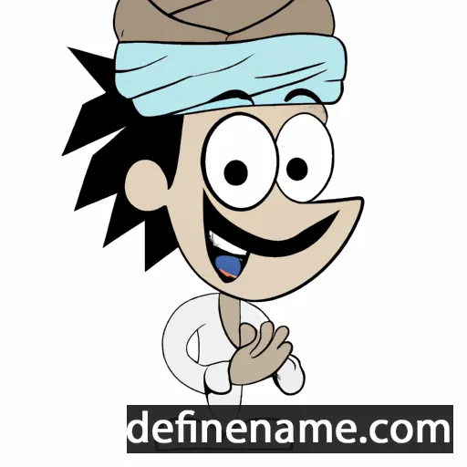 cartoon of the name Mezamir