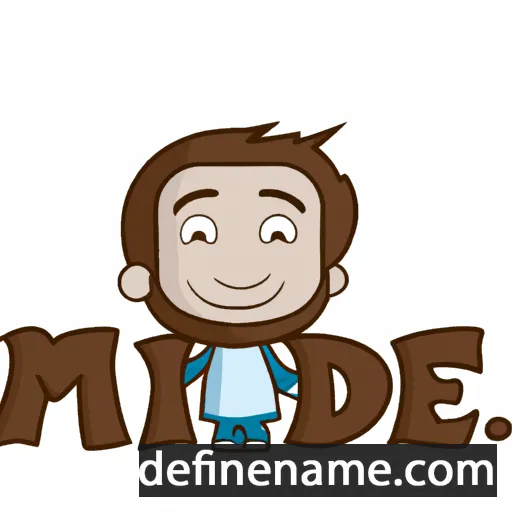 cartoon of the name Míde