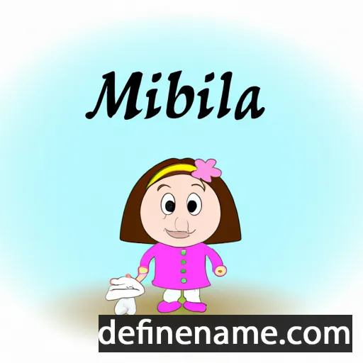 Miabella cartoon