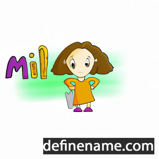 Miali cartoon