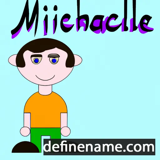 Michale cartoon