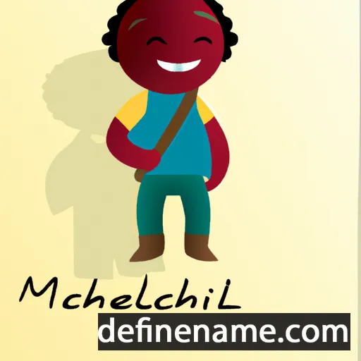 cartoon of the name Michêlagnul