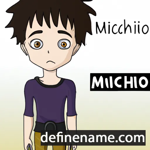 Michihiro cartoon