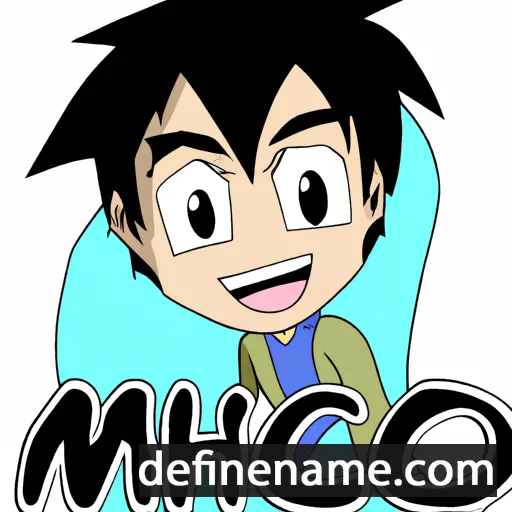 Michio cartoon