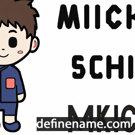 cartoon of the name Michisuke