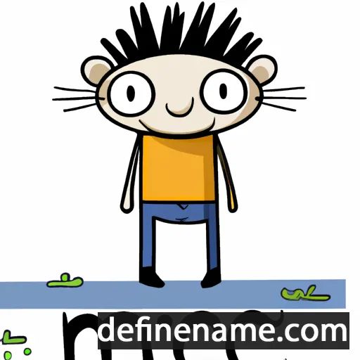 cartoon of the name Mici