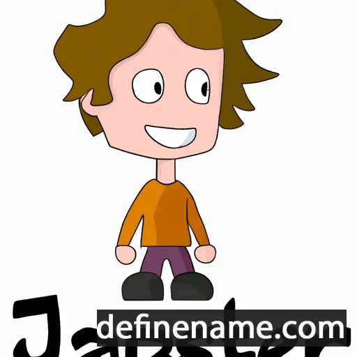 cartoon of the name Jasper