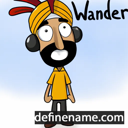 cartoon of the name Jaswinder