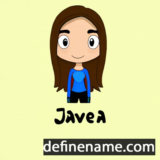 Javiera cartoon