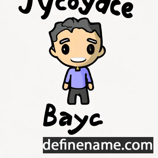 cartoon of the name Jaycob