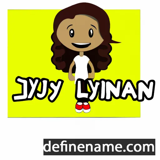 cartoon of the name Jaylinn