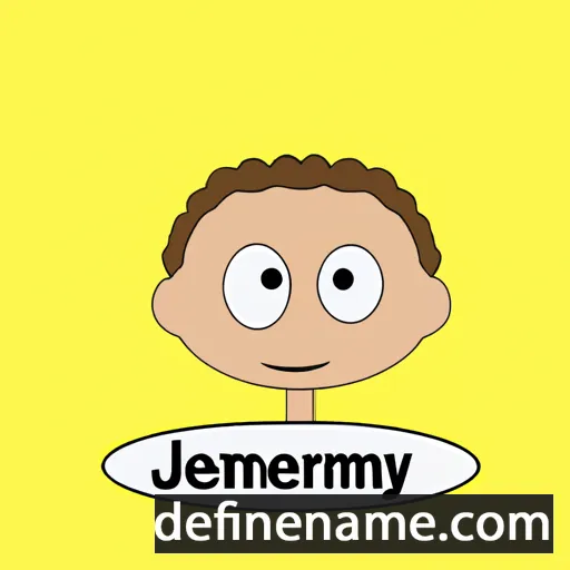 Jérémy cartoon