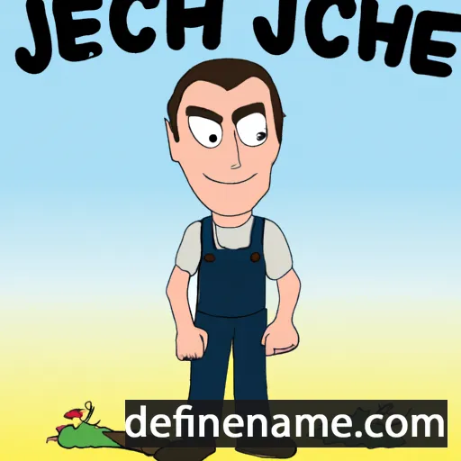 cartoon of the name Jean-Michel