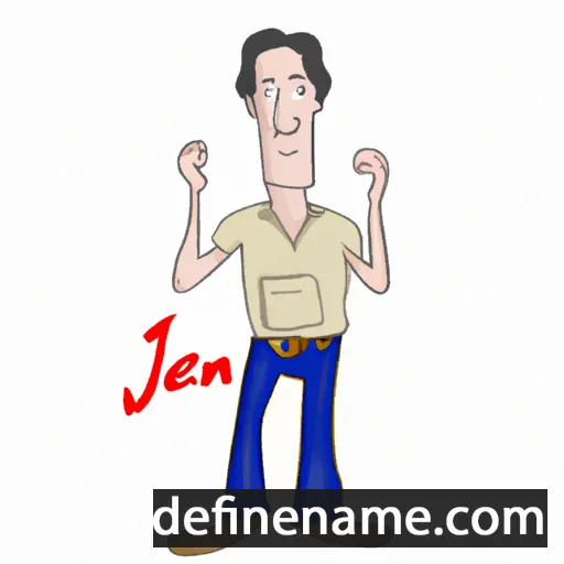 cartoon of the name Jean-Paul