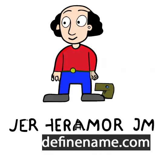 cartoon of the name Jehoram